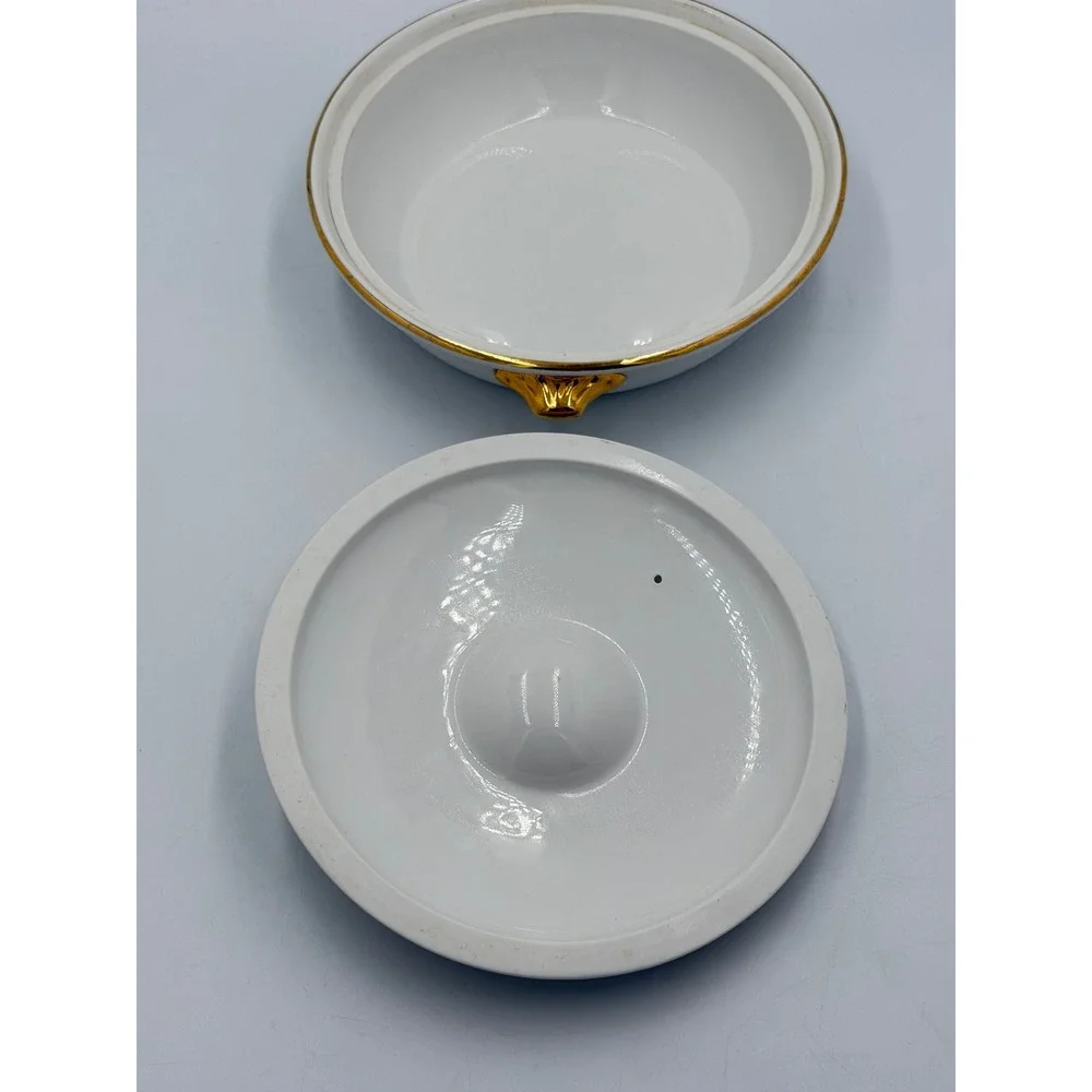 Royal‎ Worcester Evesham Gold Covered Casserole Dish Shape 22 Size 3